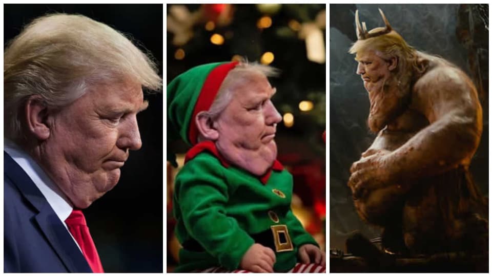 Donalda Trumpa si vzali do parády vtipálci ve Photoshopu.